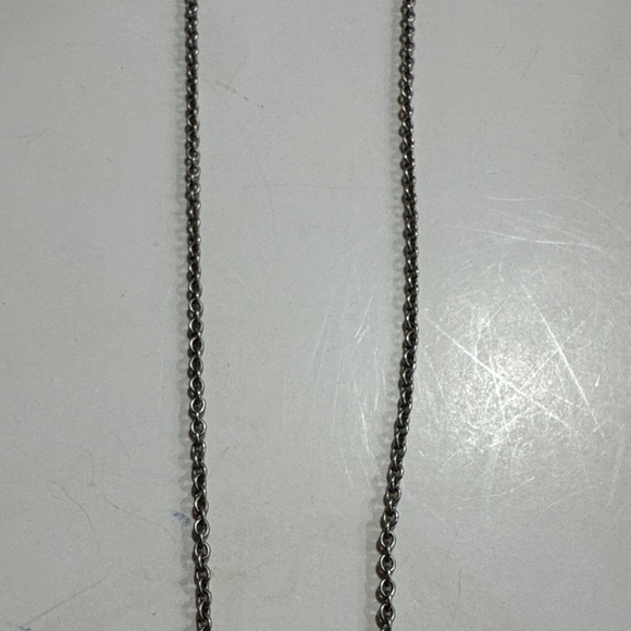 Sabika Silver Tone Necklace with Pink Pendant - Picture 7 of 14